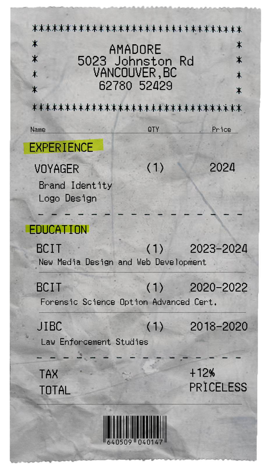 Receipt Image